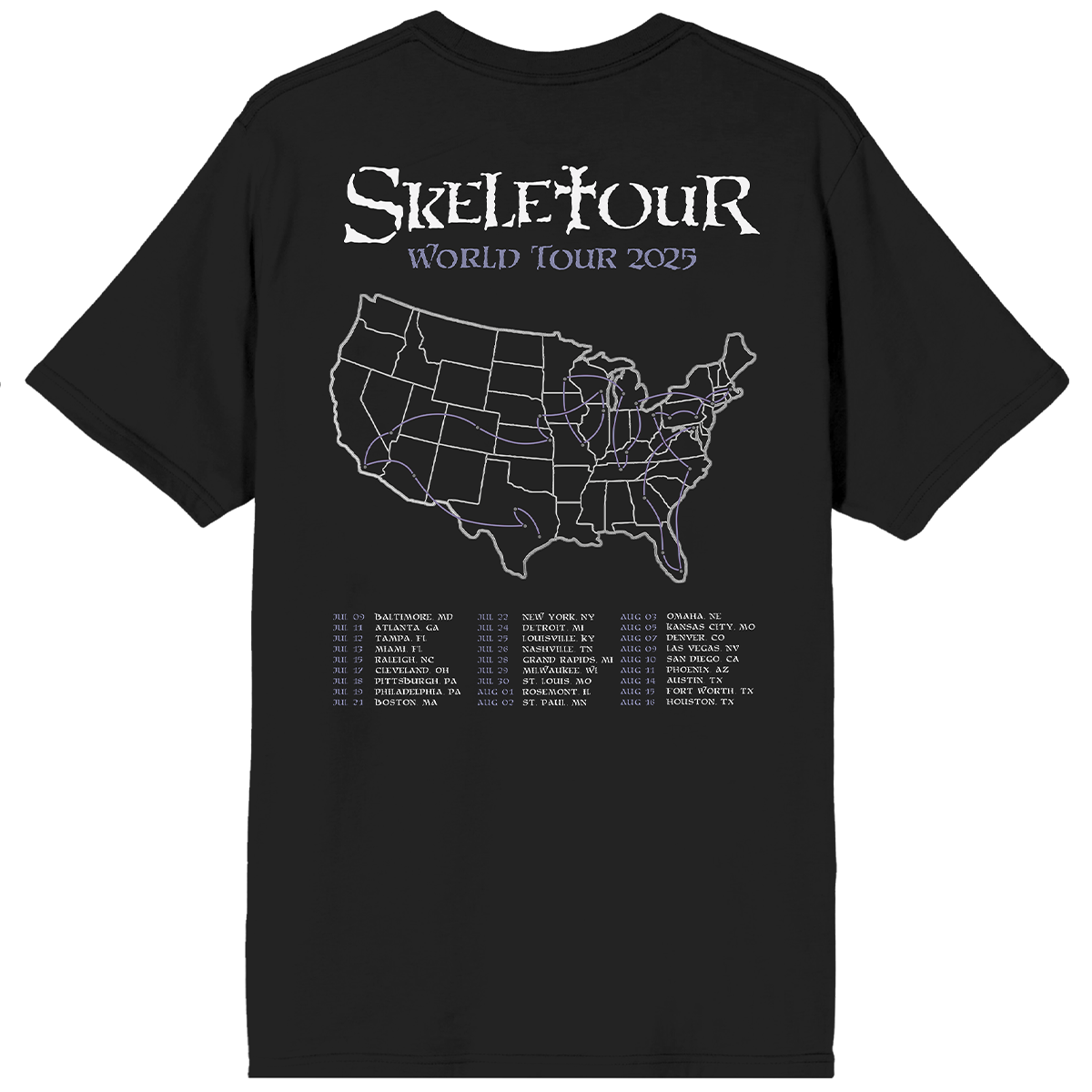 Skeletour 2025 Itin T-Shirt