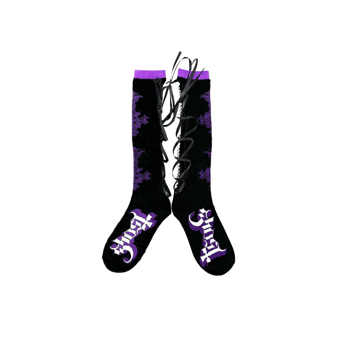 Ghost Grucifix Socks
