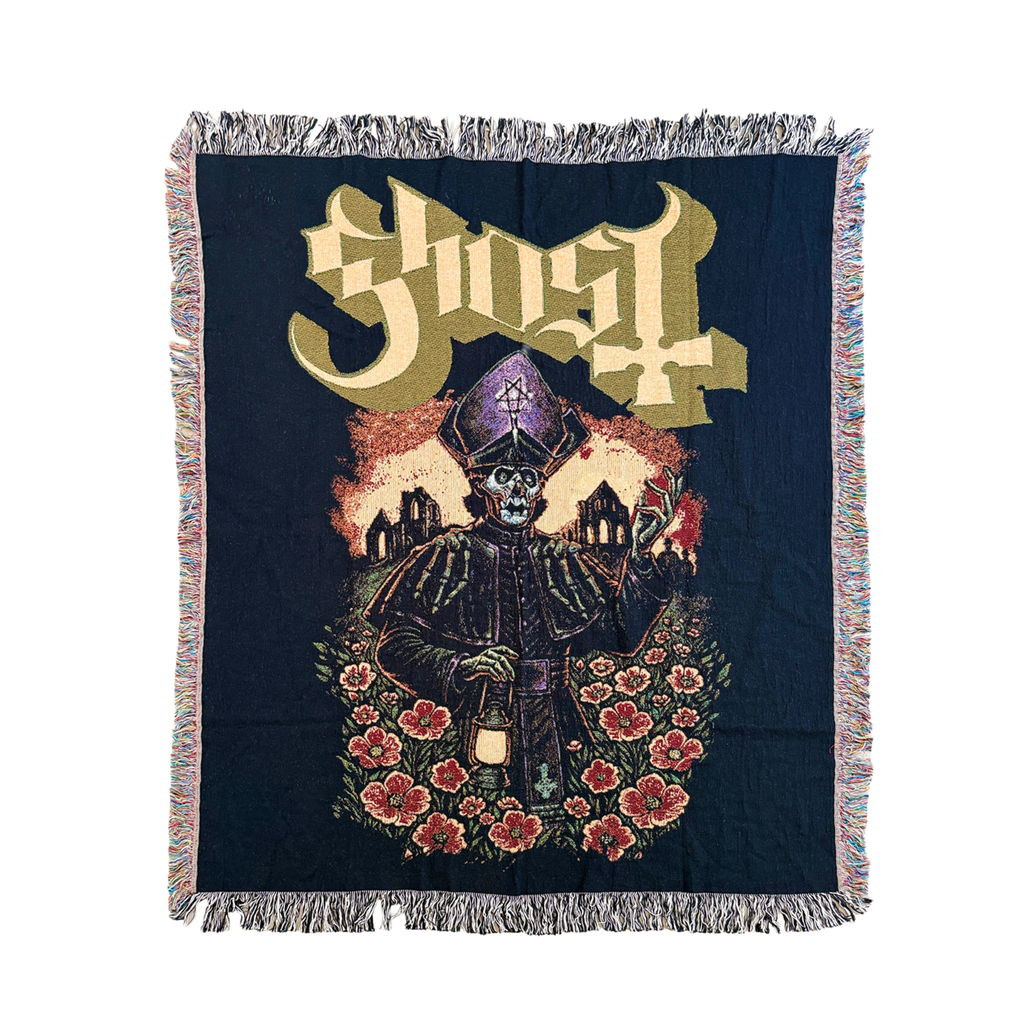 Peace Field Woven Blanket