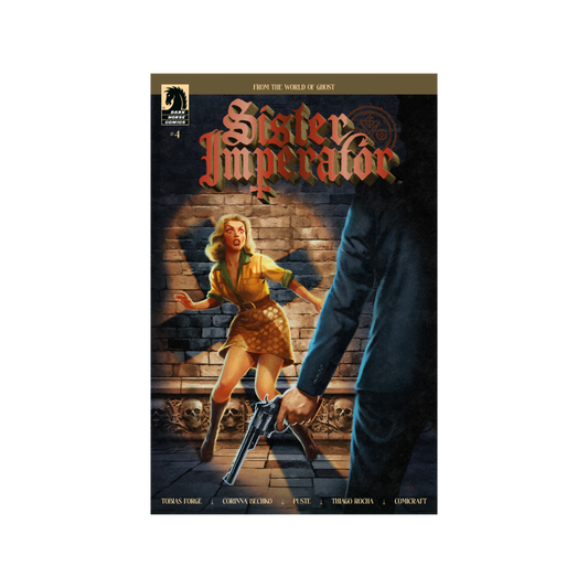 Sister Imperator Comic Book Number 4. This is a special cover which features a red Sister Imperator foil logo on the cover.