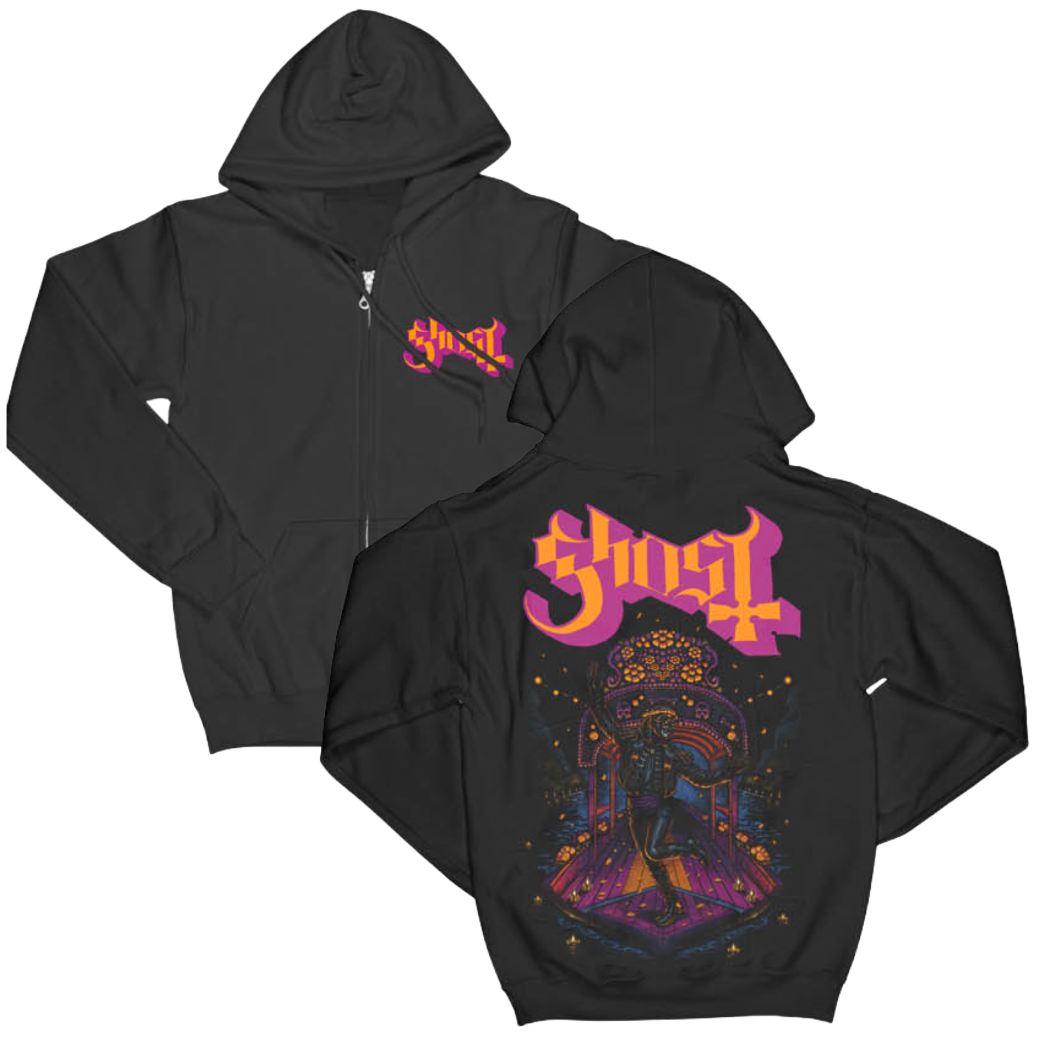 Xochimilco Zip Hoodie – Ghost Store