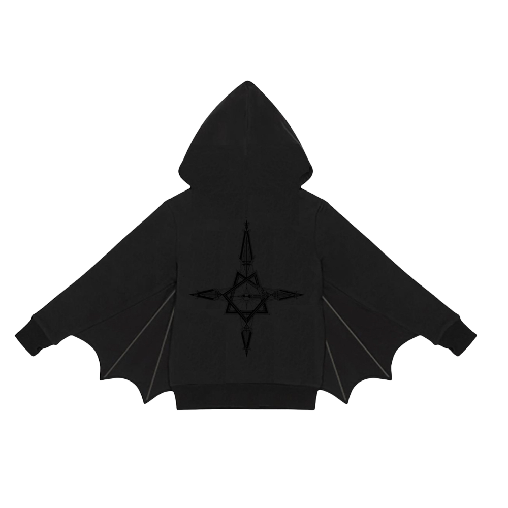 Bat Wing Hoodie SM The Official Ghost Store Ghost Merchandise