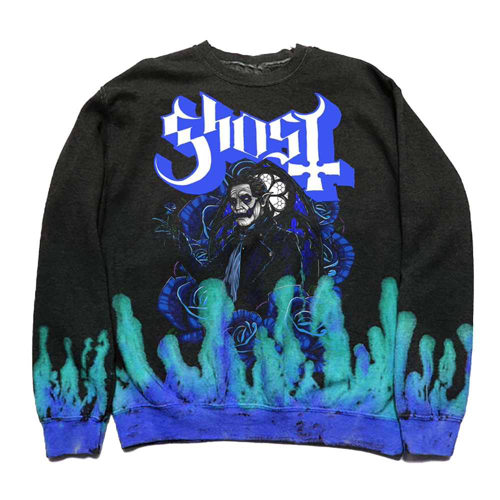 Darkness Custom Flames Raglan