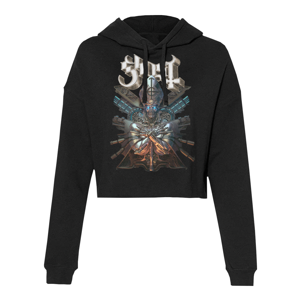 Phantomime Crop Top Hoodie
