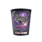 A black metal cup featuring a purple and black graphic design with the band name 'Shout' and the text '2 BIG TO RIG' in white and pink, shown on a plain white background.