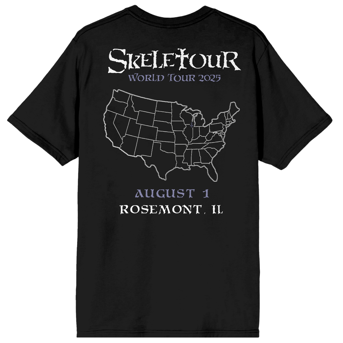 Rosemont 2025 Itin T-Shirt – Ghost Store Rosemont 2025 Itin T-Shirt – Ghost Store