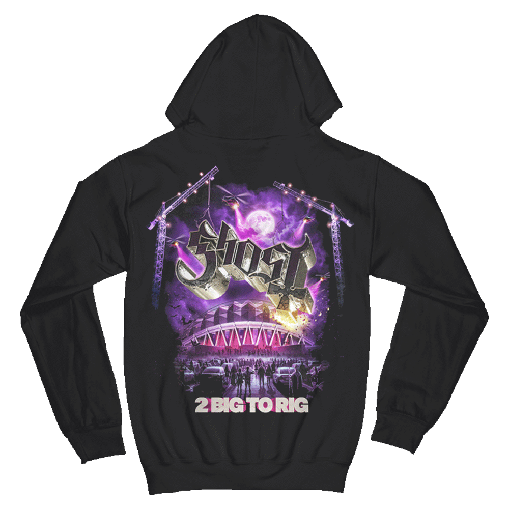 '2 Big Too Rig' Poster Hoodie