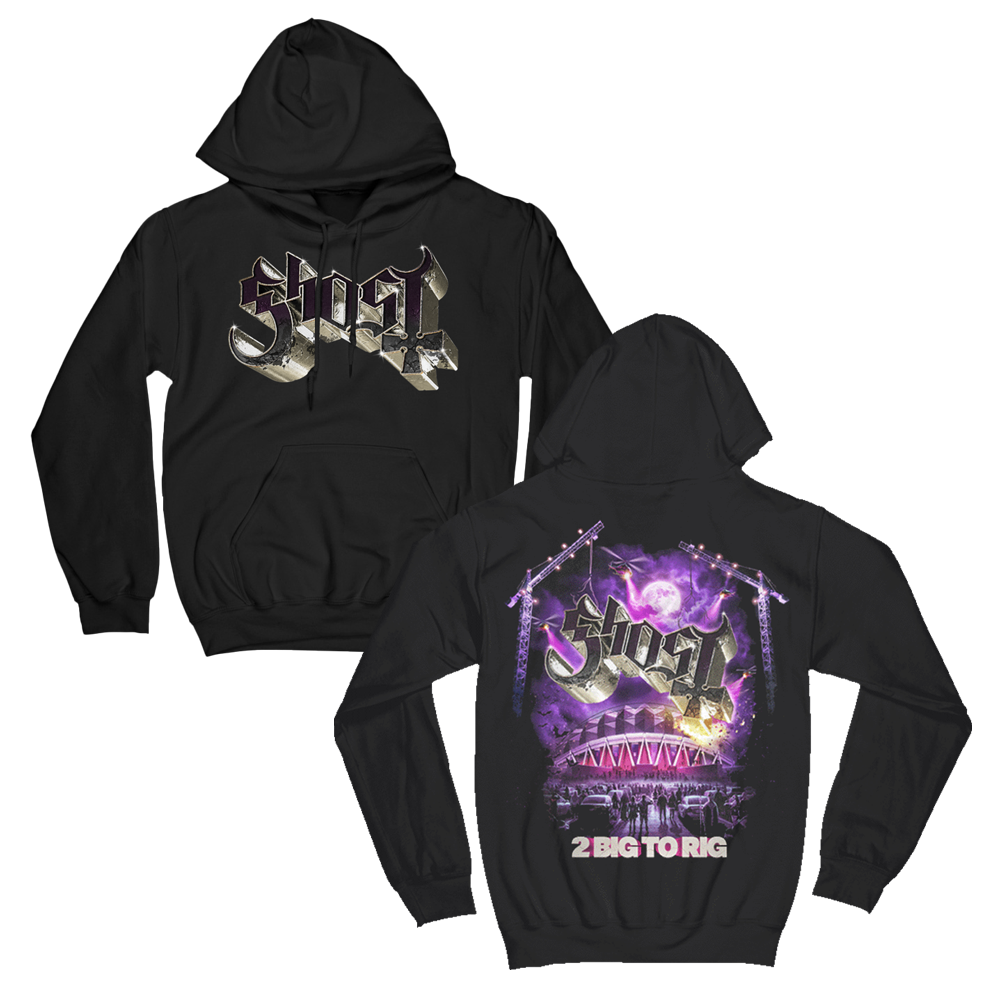 '2 Big Too Rig' Poster Hoodie