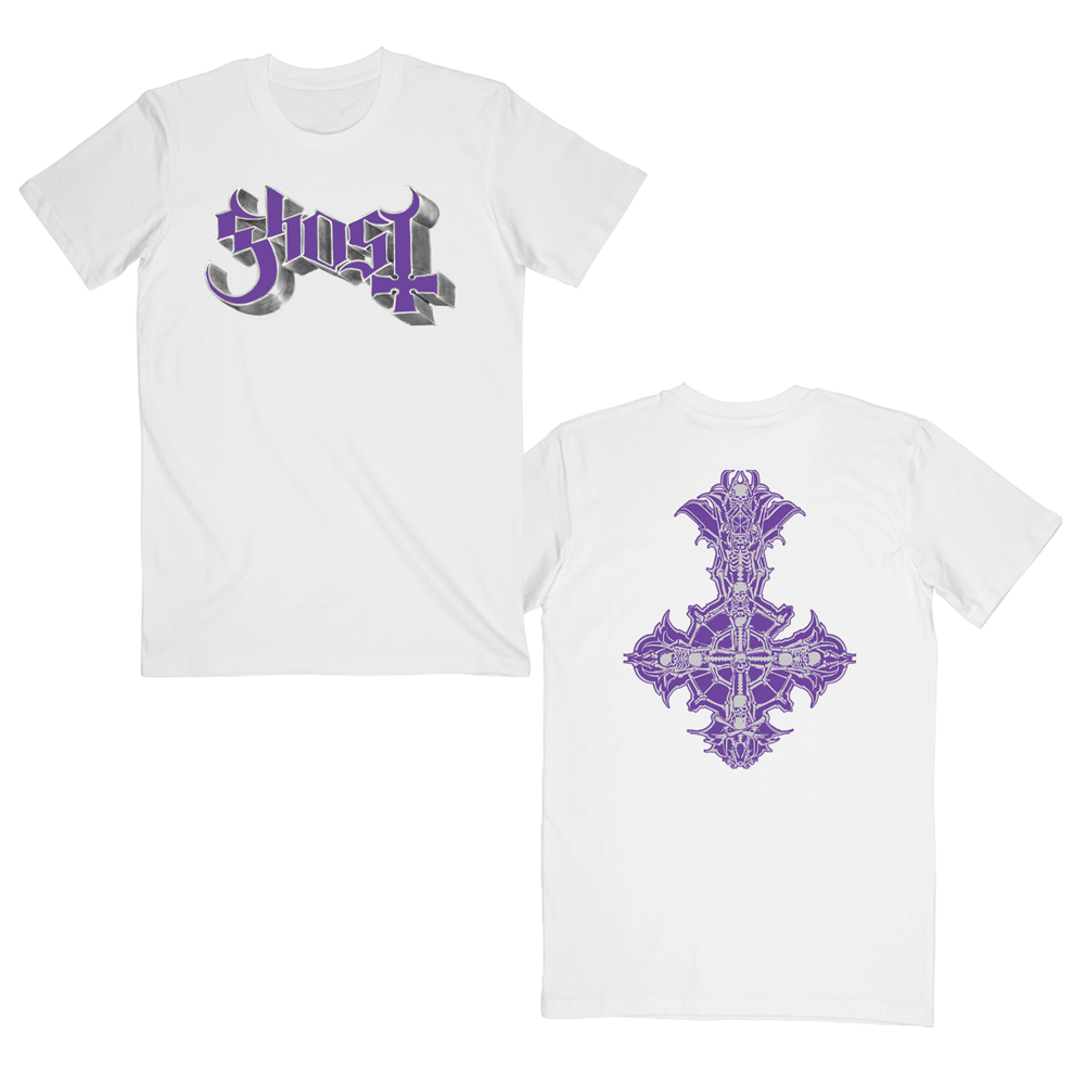 New Chrome Purple Skeletá T-Shirt