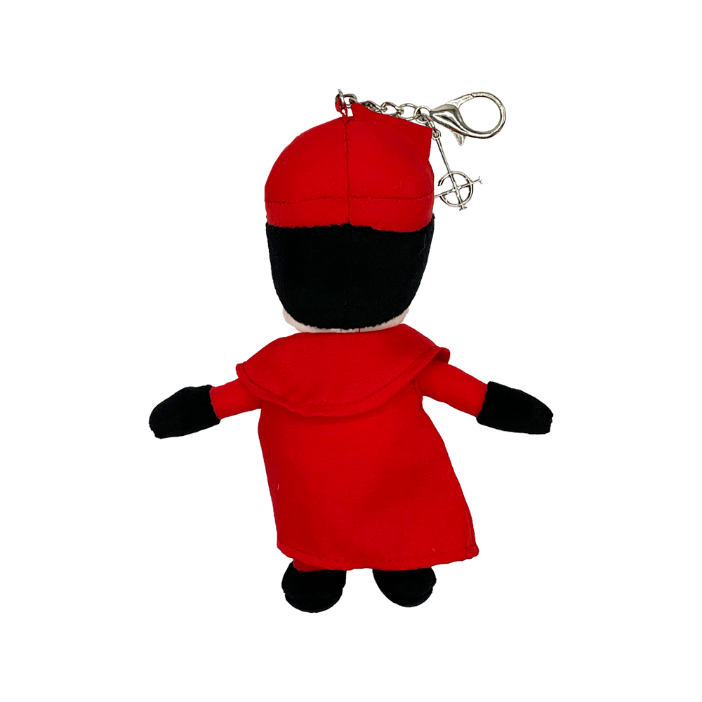 Cardinal Copia Plushie Keychain