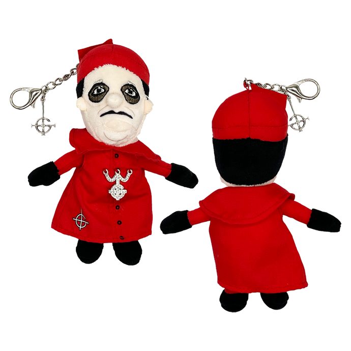 Cardinal Copia Plushie Keychain