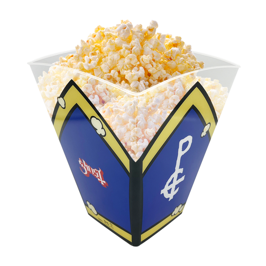 Introducing the RHRN Pop(e)corn Bucket! This 84 oz Mitre inspired container is exactly what you need for a little midnight snack.