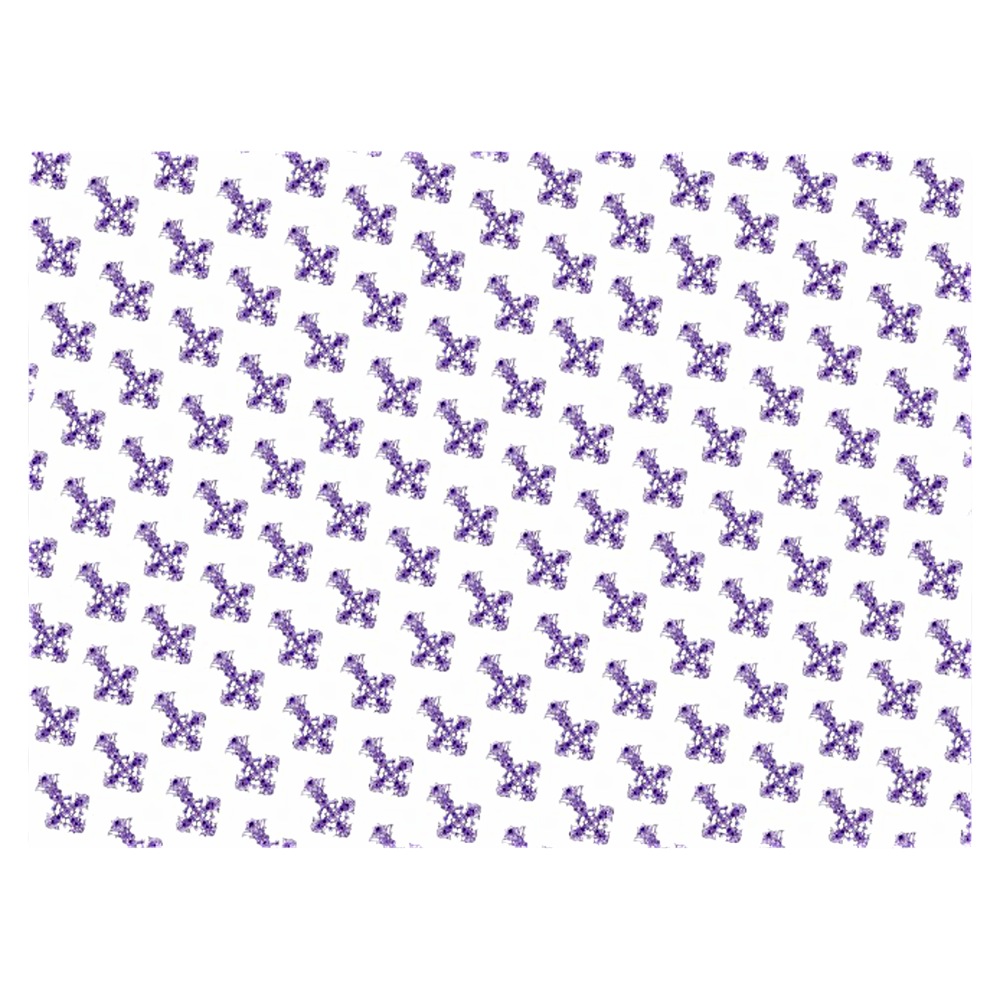 Purple Papa V Tissue Paper