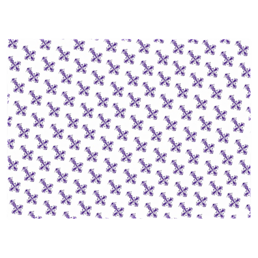 Purple Papa V Tissue Paper