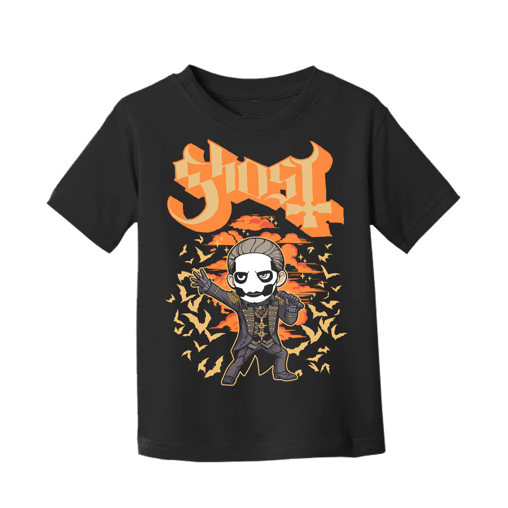 Orange Bat Toddler Tee