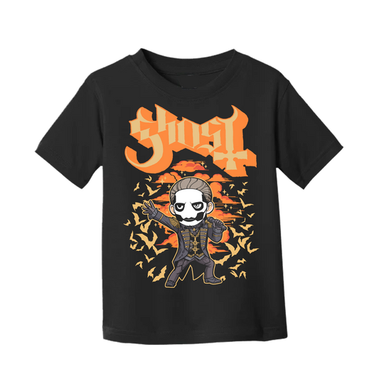 Orange Bat Toddler Tee