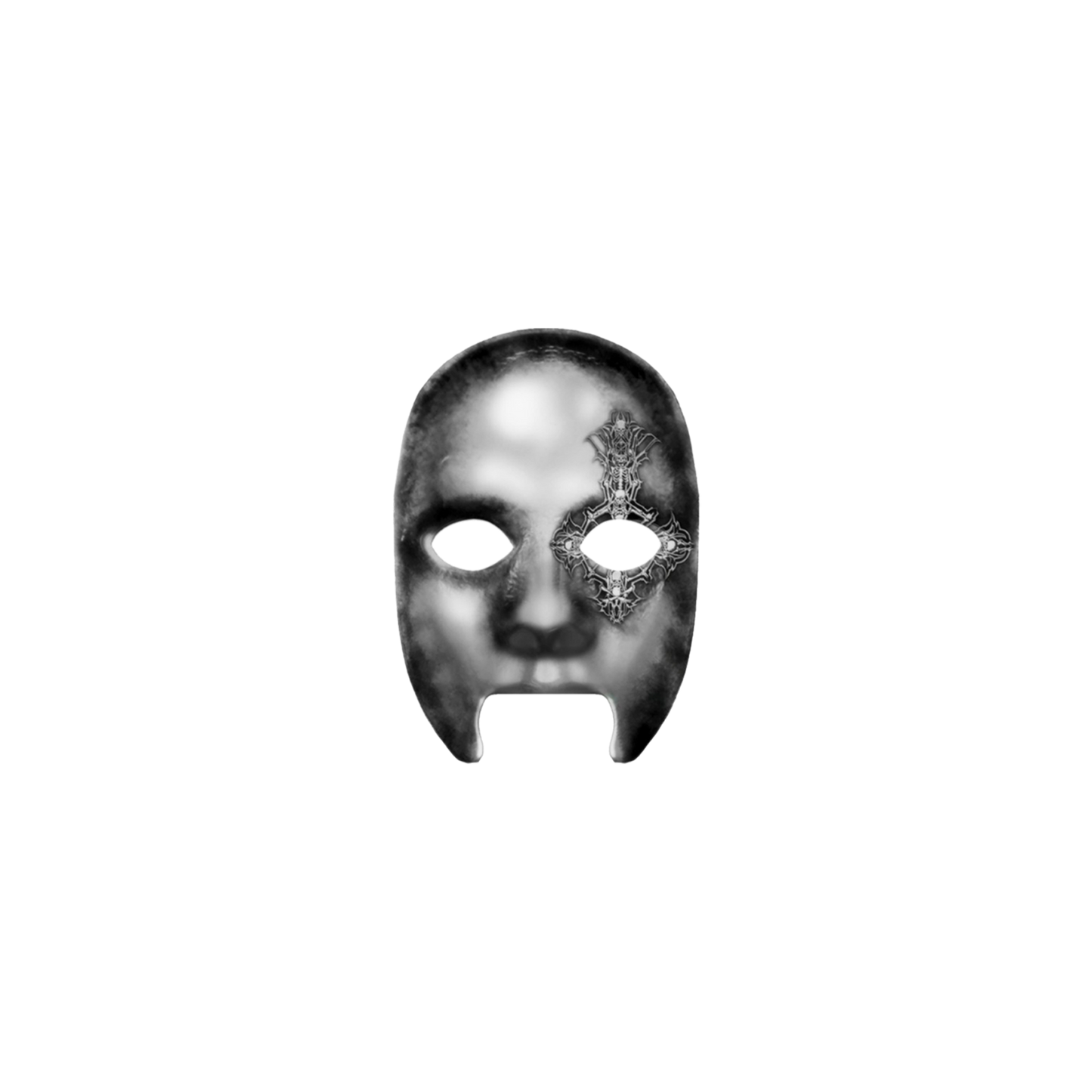 Silver Ghoul Mask