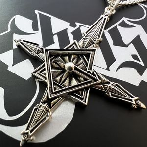 Grucifix 925 Sterling Silver Pendant w/Chain