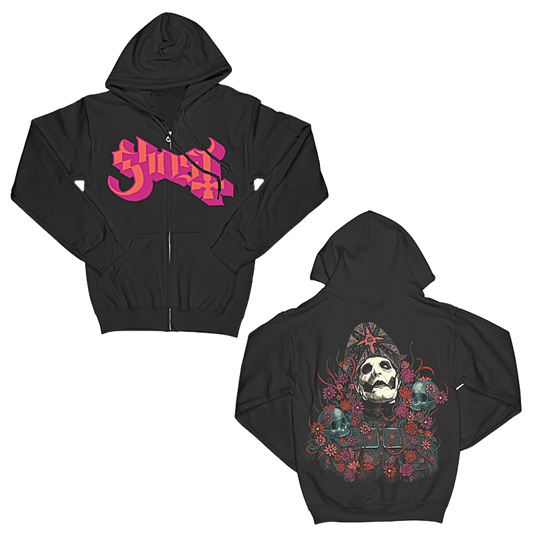 Pink Bliss Zip Hoodie