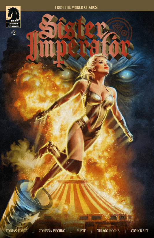 Sister Imperator Comic 2 features an Exclusive Red Foil Cover. 