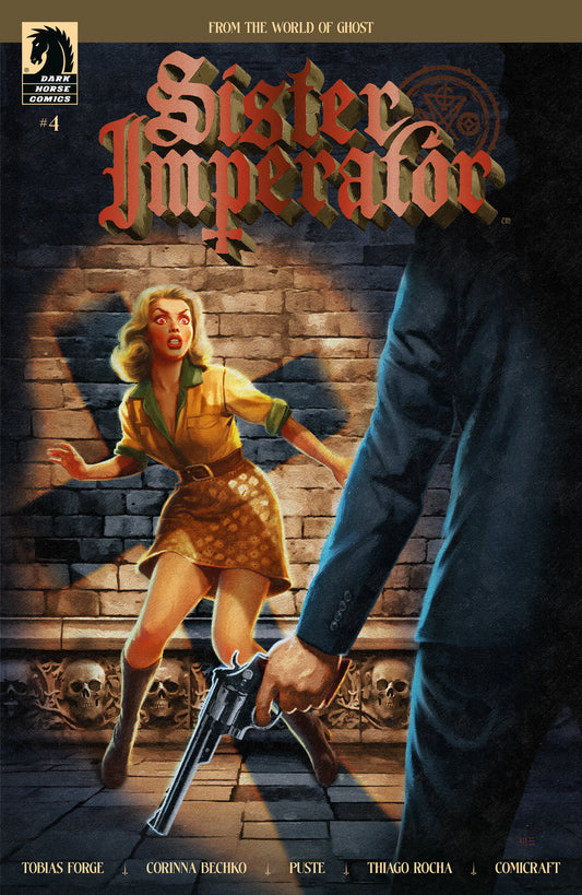 Sister Imperator Comic Book Number 4. This is a special cover which features a red Sister Imperator foil logo on the cover.