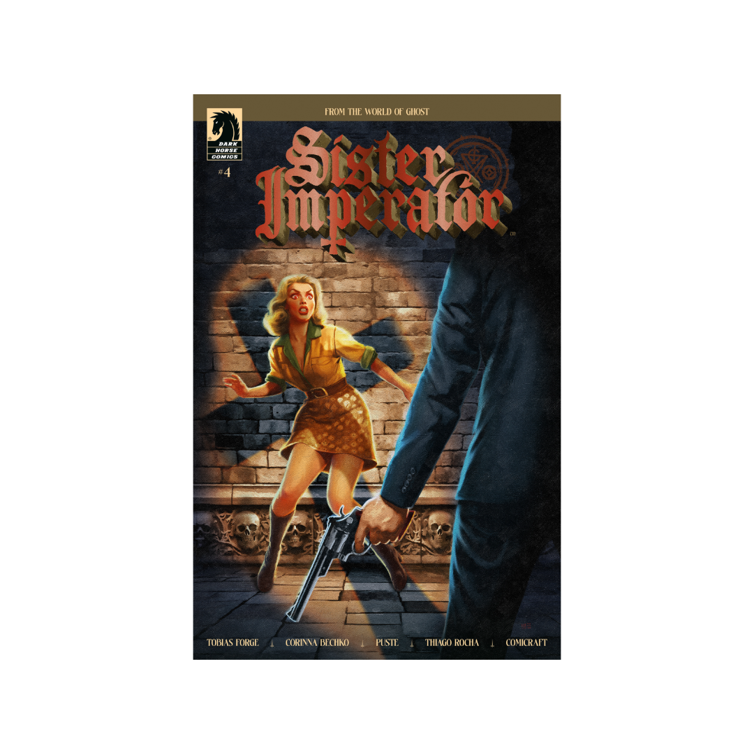 Sister Imperator Comic Book Number 4. This is a special cover which features a red Sister Imperator foil logo on the cover.