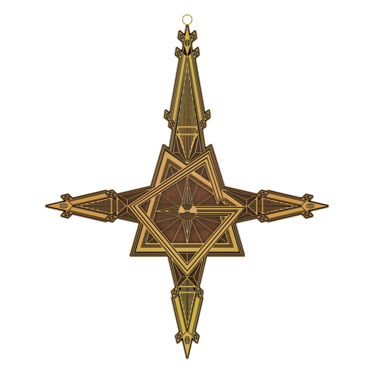 Grucifix Metal Ornament