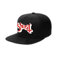 Red Logo Snapback Cap